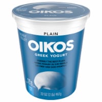 Oikos® Plain Greek Yogurt Tub Perspective: Main
