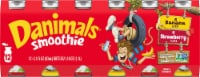 Danimals Banana and Strawberry Kids Low Fat Yogurt Smoothies