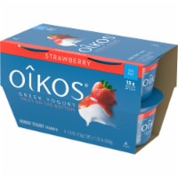 Oikos Fruit On The Bottom Strawberry Nonfat Greek Yogurt Perspective: Main