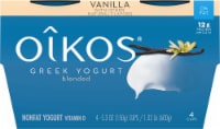 Oikos® Blended Very Vanilla Nonfat Greek Yogurt Perspective: Main