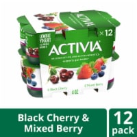 Activia® Mixed Berry & Black Cherry Lowfat Probiotic Yogurt