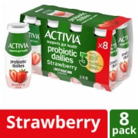 Activia Dailies Strawberry Probiotic Low Fat Yogurt Drinks