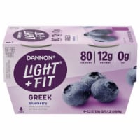 Light & Fit® Blueberry Greek Nonfat Yogurt Cups