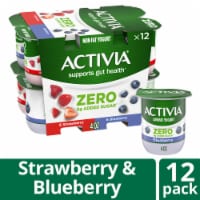 Activia Blueberry and Strawberry Probiotic Nonfat Yogurt Cups