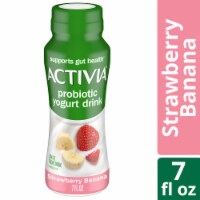Activia® Strawberry Banana Lowfat Probiotic Yogurt Drink