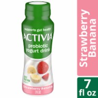 Activia Strawberry Probiotic Low Fat Yogurt Cups, 4 ct / 4 oz