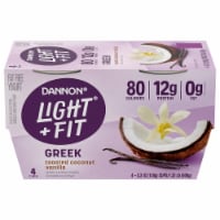 Light & Fit® Toasted Coconut Vanilla Greek Nonfat Yogurt