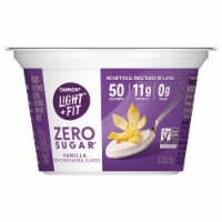 Light + Fit Zero Sugar Vanilla Ultra-Filtered Nonfat Yogurt Cup