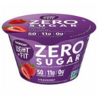 Light + Fit Zero Sugar Strawberry Ultra-Filtered Nonfat Yogurt Cup