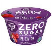 Light + Fit Zero Sugar Mixed Berry Ultra-Filtered Nonfat Yogurt Cup