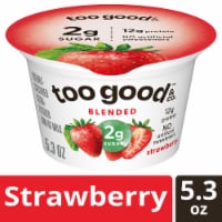 Two Good Ultra-Filtered Strawberry Lowfat Greek Yogurt Cup