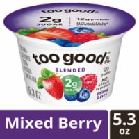 Too Good & Co. Mixed Berry Yogurt-Cultured Ultra-Filtered Low Fat Milk Product Cup Perspective: Main