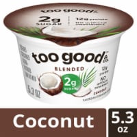 Too Good & Co. Coconut Yogurt-Cultured Ultra-Filtered Low Fat Milk Product Cup Perspective: Main