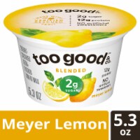 Two Good Ultra-Filtered Meyer Lemon Lowfat Greek Yogurt Cup
