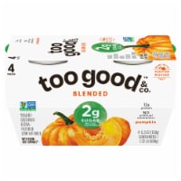 Too Good & Co. Good Save Pumpkin Low Fat Lower Sugar Gluten Free Greek Yogurt Cups Perspective: Main