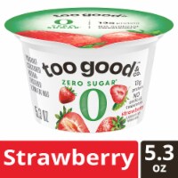 Too Good & Co. Strawberry Zero Sugar Gluten Free Greek Yogurt Perspective: Main