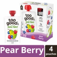 Too Good & Co. Kids Pear Berry Yogurt Pouch Perspective: Main