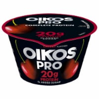 Oikos® Pro Cherry Flavored Greek Yogurt Perspective: Main