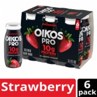 Oikos Pro Shots Strawberry Dairy Drink Perspective: Main