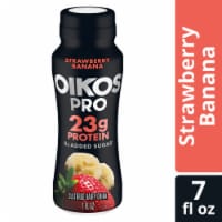 Oikos Pro Cultured Strawberry Banana Dairy Drink Perspective: Main