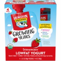 Horizon Organic Strawberry Kids Lowfat Yogurt Pouches