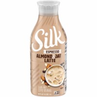 Silk Espresso Almond & Oat Latte Dairy-Free Coffee Beverage Perspective: Main
