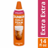 Dunkin' Extra Extra Cold Foam Coffee Creamer Perspective: Main