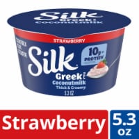Silk Strawberry Dairy Free Coconut Milk Greek Yogurt Cup