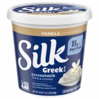 Silk Vanilla Dairy Free Coconut Milk Greek Yogurt Tub