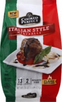 Cooked Perfect Italian Style Meatballs Hearty Size Perspective: Main