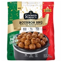 Cooked Perfect Bourbon BBQ Recipe Frozen Meatballs Perspective: Main