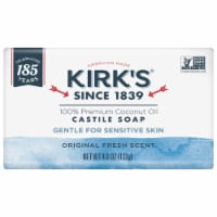 Kirk's® Original Fresh Scent Gentle Castile Bar Soap Perspective: Main