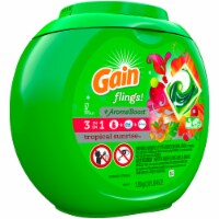 Gain Flings Tropical Sunrise 3 in 1 Pacs Laundry Detergent Pods Perspective: Main