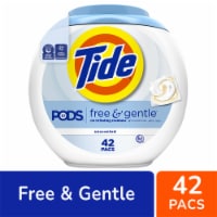 Tide Pods Free & Gentle Laundry Detergent Pods Perspective: Main