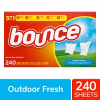 Bounce Outdoor Fresh Dryer Sheets Fabric Softener