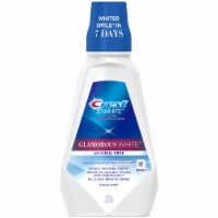 Crest 3D White Glamorous White Alcohol Free Fresh Mint Multi-Care Whitening Mouthwash