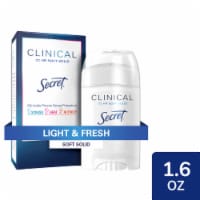 Secret Clinical Strength for Women Antiperspirant Deodorant Soft Solid Light & Fresh Scent Perspective: Main