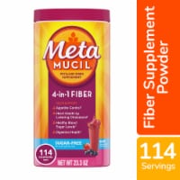 Metamucil Berry Flavored Sugar-Free Fiber Supplement Drink Powder