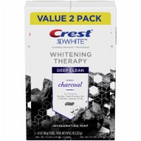 Crest® 3D White™ Whitening Therapy Charcoal Invigorating Mint Toothpaste Value Pack