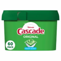 Cascade Original ActionPacs Fresh Scent Dishwasher Detergent