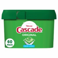 Cascade Original ActionPacs Fresh Scent Dishwasher Detergent