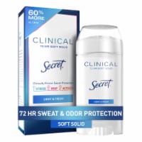 Secret Clinical Strength Light & Fresh Soft Solid Antiperspirant Deodorant