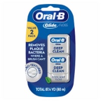Oral-B Glide Pro-Health Deep Clean Cool Mint Dental Floss Value Twin Pack