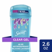 Secret Fresh Relaxing Refreshing Lavender Clear Gel Deodorant