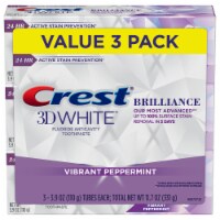 Crest 3D White Brilliance Vibrant Peppermint Toothpaste