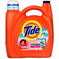 Tide April Fresh HE Plus Downy Liquid Laundry Detergent Perspective: Main