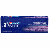 Crest 3D White Vivid Radiant Mint Toothpaste Perspective: Main