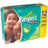 Pampers Baby Dry Size 3 Diapers Perspective: Main