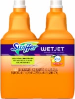 Swiffer WetJet Febreze Citrus and Light Scent Antibacterial Cleaner - 2 Pack Perspective: Main