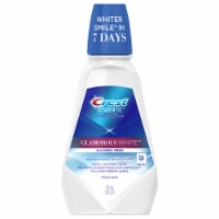 Crest 3D White Glamorous White Alcohol Free Fresh Mint Multi-Care Whitening Mouthwash